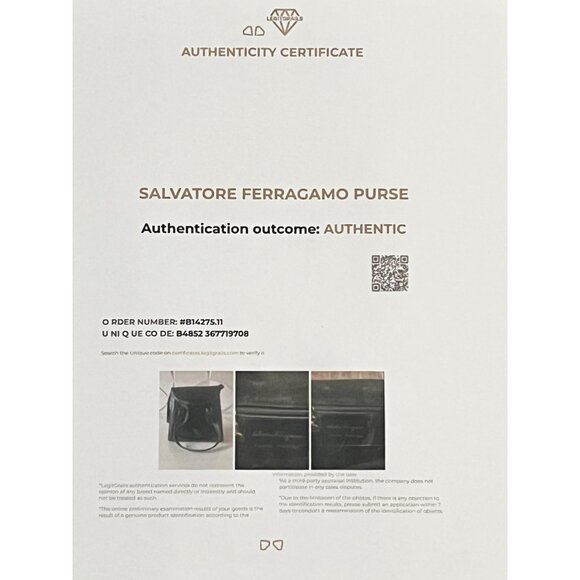 Salvatore Ferragamo Black Patent Leather Bag Medium Size Shoulder Chic Classy - Picture 8 of 8